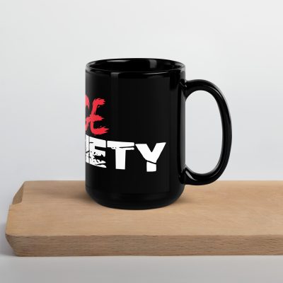 Black Glossy Mug